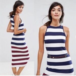 Ted Baker Midi Bodycon Dress Yuni Rowing
